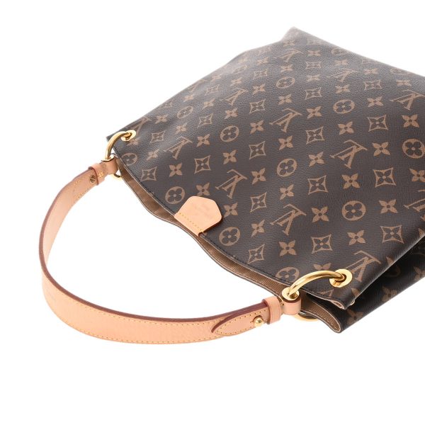 3 Louis Vuitton Monogram Graceful PM Beige Monogram Canvas