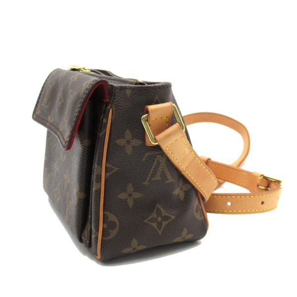 3 Louis Vuitton Viva Cite PM Shoulder Bag Canvas Monogram