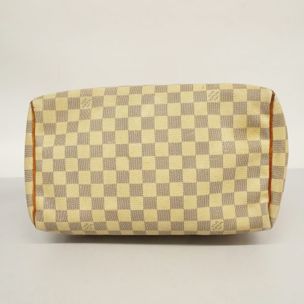 3 Louis Vuitton Handbag Damier Azur Speedy 30