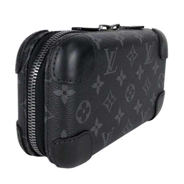 3 Louis Vuitton Horizon Monogram Eclipse Clutch Bag Shoulder Bag