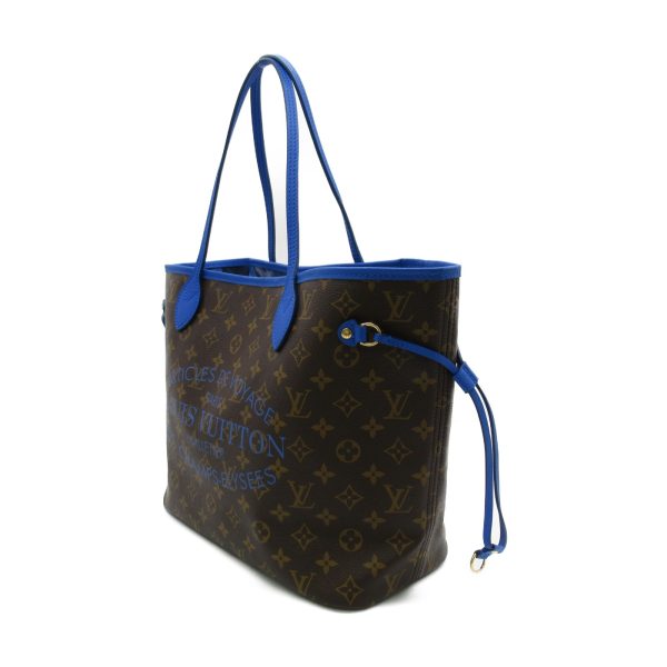 3 Louis Vuitton Neverfull MM Tote Bag PVC Coated Canvas Monogram