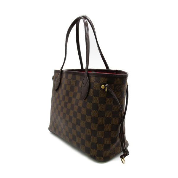 3 Louis Vuitton Neverfull Tote Bag PVC Coated Canvas Damier