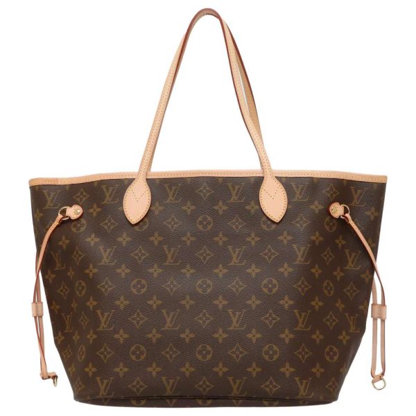 3 Louis Vuitton Tote Bag Monogram Neverfull MM