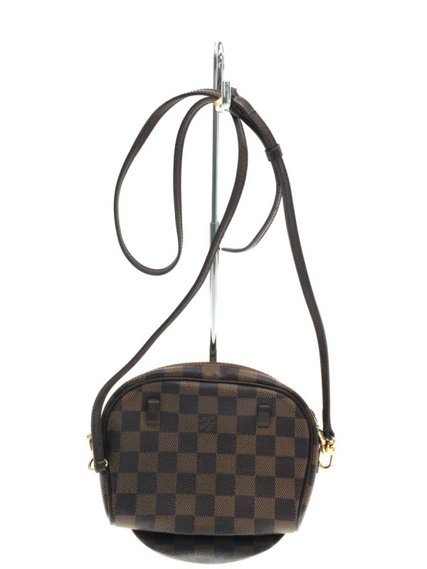 3 Louis Vuitton Pochette Ipanema Damier Ebene Brown