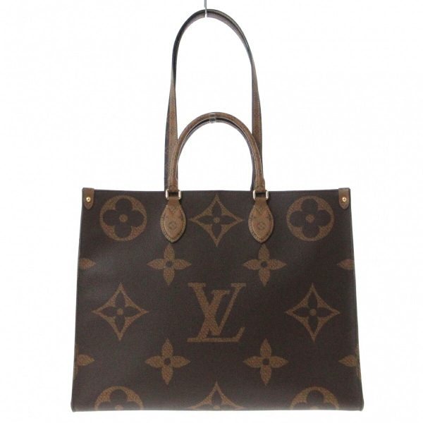 36854785 1 Louis Vuitton On The Go GM Monogram Reverse Canvas Tote Bag