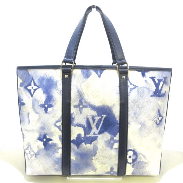 36879664 1 Louis Vuitton Weekend Tote PM Blue Water Monogram Canvas