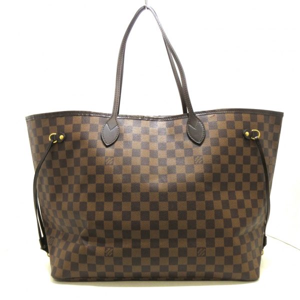 37056318 1 Louis Vuitton Neverfull GM Tote Bag Ebene Damier Canvas