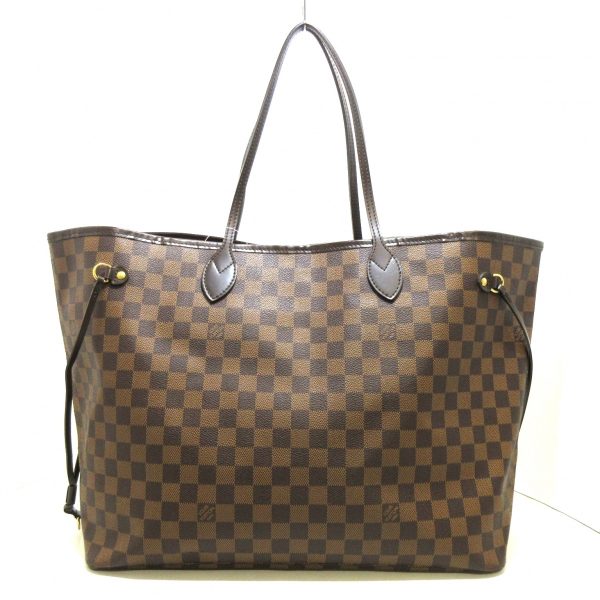 37056318 3 Louis Vuitton Neverfull GM Tote Bag Ebene Damier Canvas