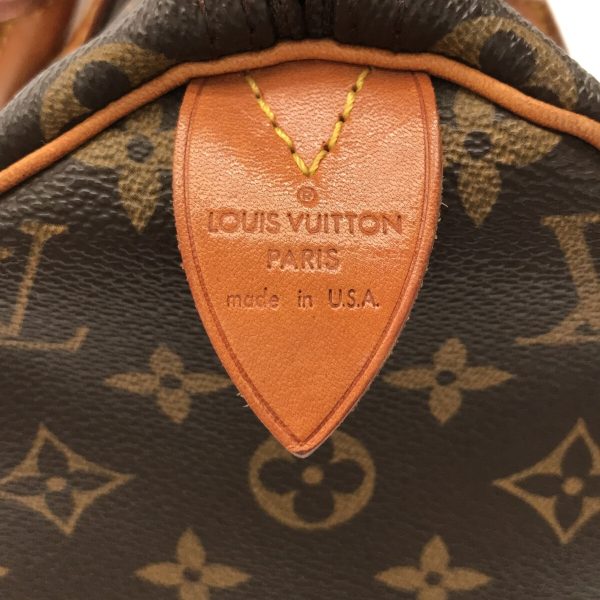 37113040 7 Louis Vuitton Speedy 30 Handbag Monogram Canvas