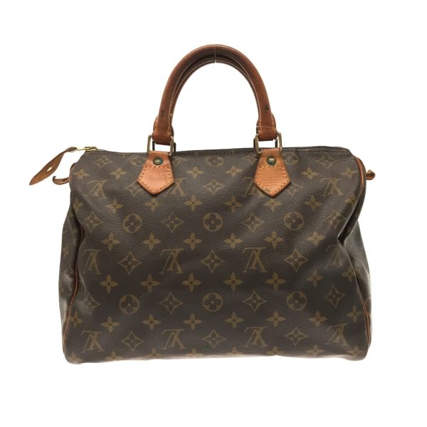 37113234 3 Louis Vuitton Speedy 30 Handbag Monogram Canvas