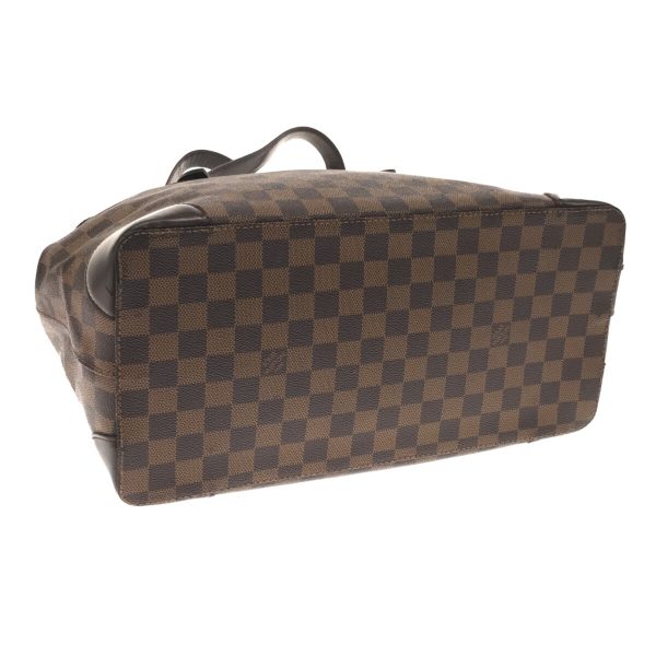 37113740 4 Louis Vuitton Hampstead MM Shoulder Bag Ebene Damier Canvas