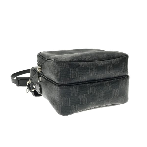 37116920 4 Louis Vuitton Rem Damier Graphite Canvas Shoulder Bag