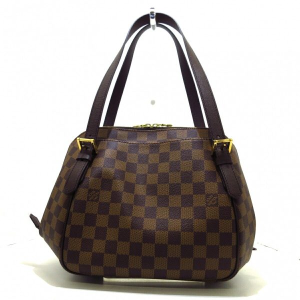 37118653 1 Louis Vuitton Belem MM Damier Canvas Shoulder Bag