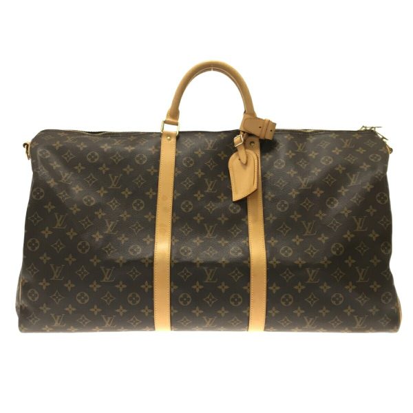 37126214 1 Louis Vuitton Keepall Bandouliere 60 Monogram Canvas Boston Bag