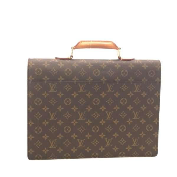 37126826 3 Louis Vuitton Monogram Canvas Serviette Consier Business Bag