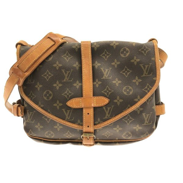 37127501 1 Louis Vuitton Saumur 30 Monogram Canvas Shoulder Bag