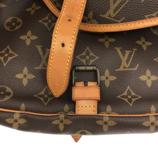 37127504 11 Louis Vuitton Saumur 30 Monogram Canvas Shoulder Bag