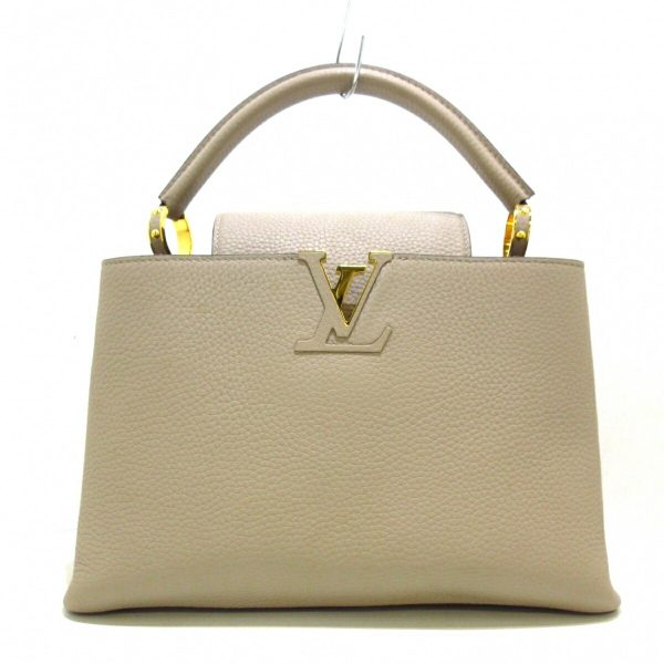 37143941 1 Louis Vuitton Capucines MM Taurillon Leather Handbag