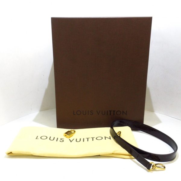 37143955 12 Louis Vuitton Montaigne MM Patent Leather Handbag