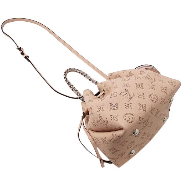 4 Louis Vuitton Girolata Monogram Mahina Shoulder Bag Pink