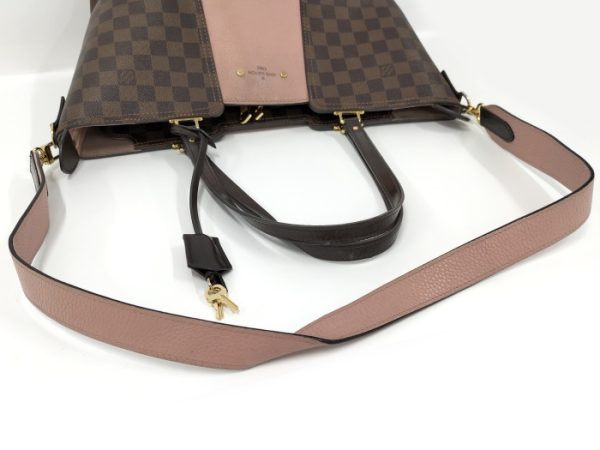 4 Louis Vuitton Jersey 2 Way Shoulder Bag Damier Magnolia