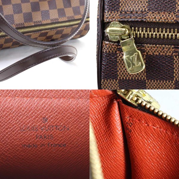 4 Louis Vuitton Damier Ebene Papillon 30 Shoulder Bag