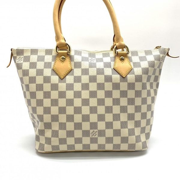 4 Louis Vuitton Saleya PM Damier Azur White Shoulder Bag