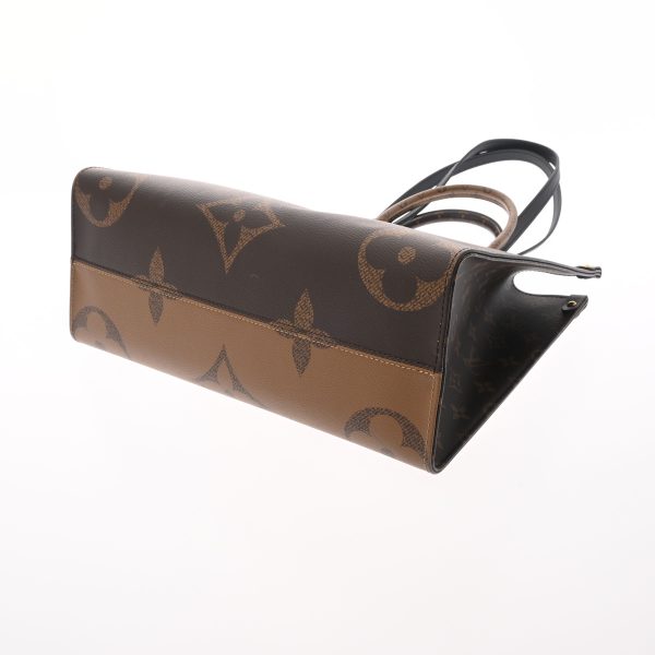 4 Louis Vuitton Monogram Reverse On The Go MM Brown