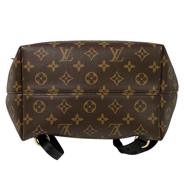 4 Louis Vuitton Montsouris PM Backpack Daypack Rucksack Monogram Brown