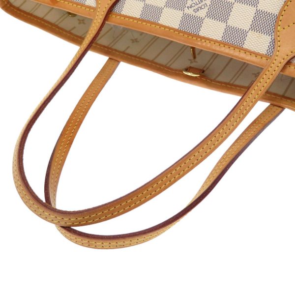 4 Louis Vuitton Damier Azur Neverfull PM Tote Bag