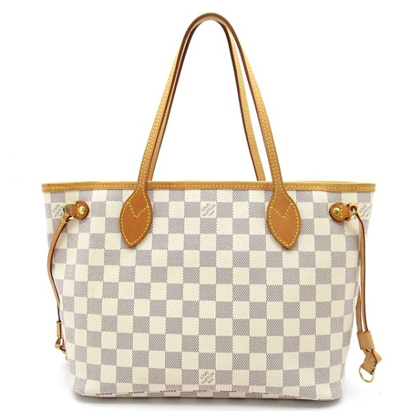 4 Louis Vuitton Neverfull PM Damier Azur Ladies Tote Bag