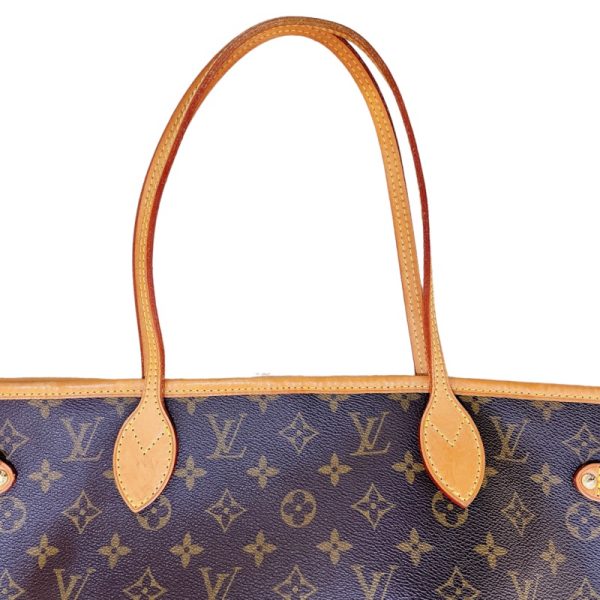 4 Louis Vuitton Neverfull MM Monogram Tote Bag Shoulder