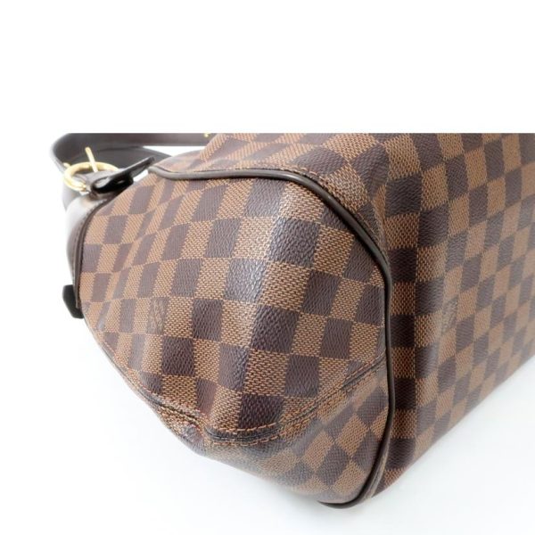 4 Louis Vuitton Sistina GM Damier Ebene Shoulder Bag