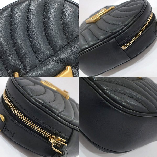 4 Louis Vuitton Heart Bag New Wave Calf Leather 2way Clutch