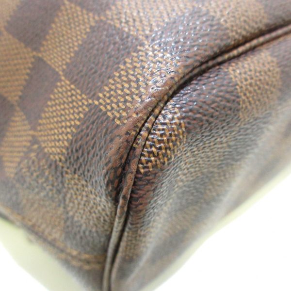 4 Louis Vuitton Neverfull PM Tote Bag Ebene Damier Canvas