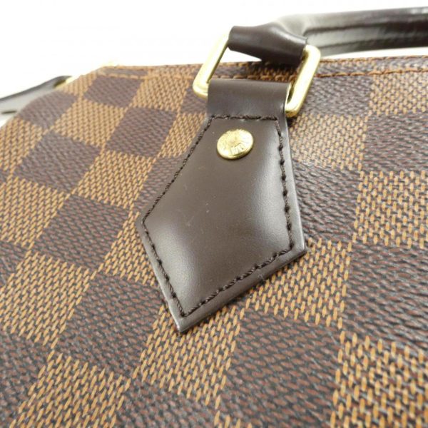 4 Louis Vuitton Damier Speedy 25cm Boston Bag