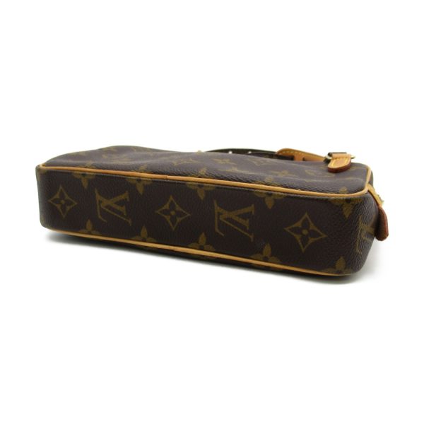 4 Louis Vuitton Pochette Marly Bandouliere Shoulder Bag Canvas Monogram