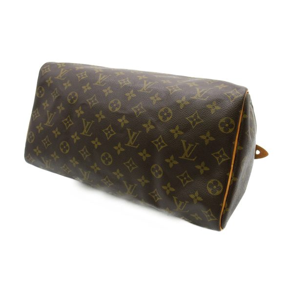 4 Louis Vuitton Speedy 35 Handbag PVC Coated Canvas Monogram