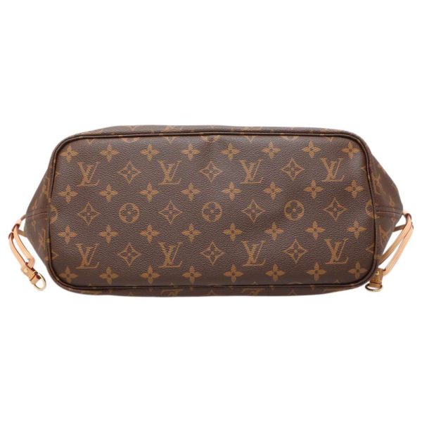 4 Louis Vuitton Tote Bag Monogram Neverfull MM With Pouch