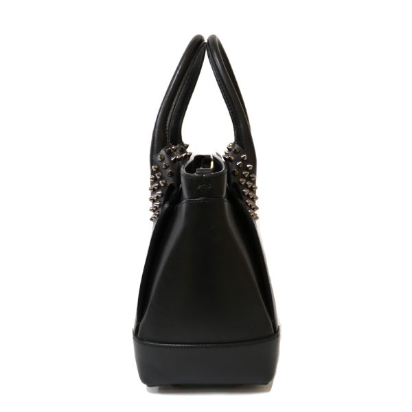 4 Christian Louboutin Handbag Leather Black