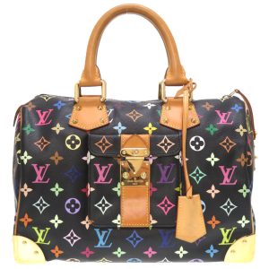 4m0076bga5 1 Louis Vuitton Monogram Empreinte Petit Sac Plat Noir