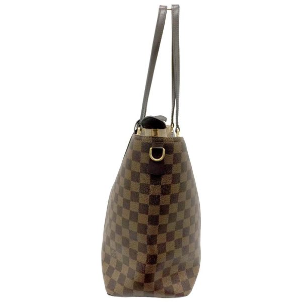 5 Louis Vuitton Jersey Damier Creme Shoulder Bag Brown