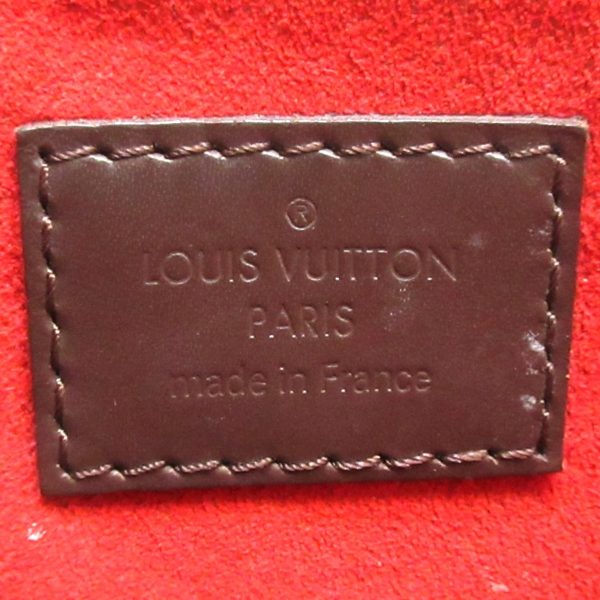 5 Louis Vuitton Twice Shoulder Bag Ebene Damier Canvas