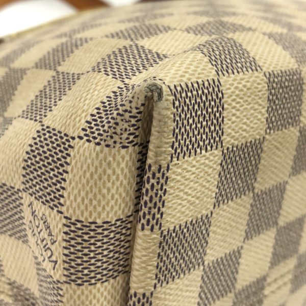 5 Louis Vuitton Jena PM Tote Bag Azur Damier Azur Canvas