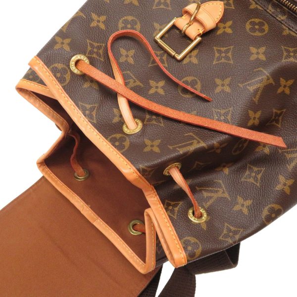 5 Louis Vuitton Monogram Montsouris GM Rucksack Backpack Bag