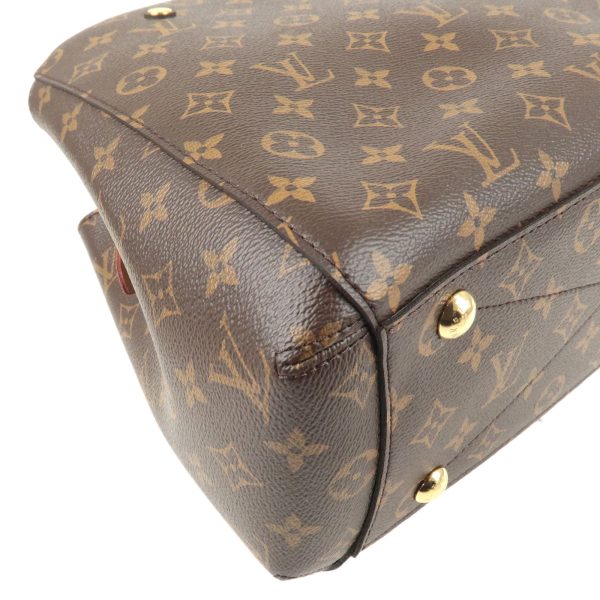 5 Louis Vuitton Monogram Montaigne MM 2WAY Bag Handbag Shoulder Bag