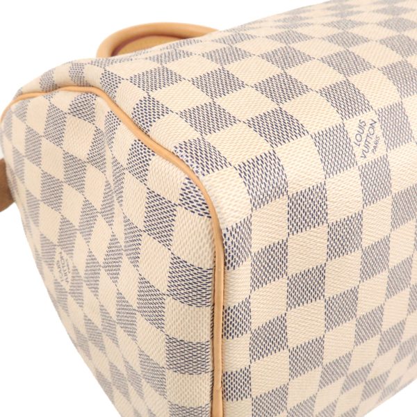 5 Louis Vuitton Damier Azur Speedy 30 HandBag