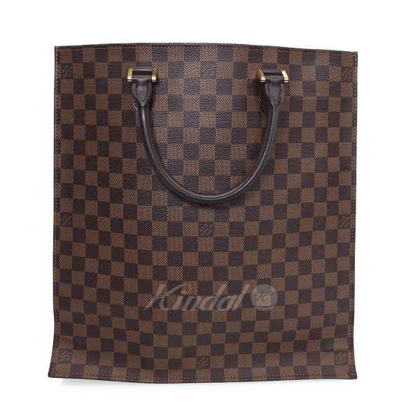 5 Louis Vuitton Damier Ebene Sac Plat Tote Bag