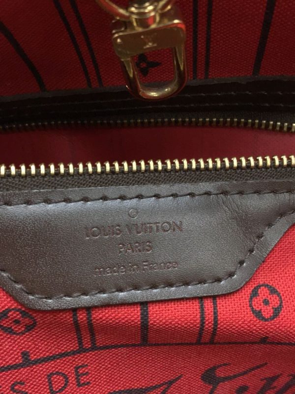 5 Louis Vuitton Neverfull MM Damier Ebene