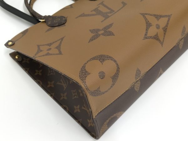 5 Louis Vuitton 2way Tote Bag On The Go MM Monogram Reverse Giant